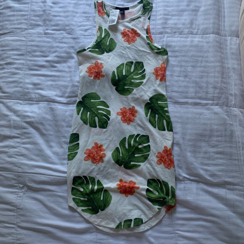 Forever 21 Tropical Print Dress